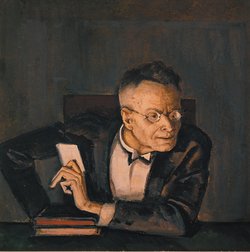 Portrait of Karl Kraus by Erich Lessing/Art Resource